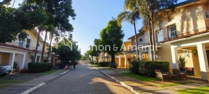 Casa em Condomínio no Villa Da Praça, Jardim Santa Genebra, Campinas/SP