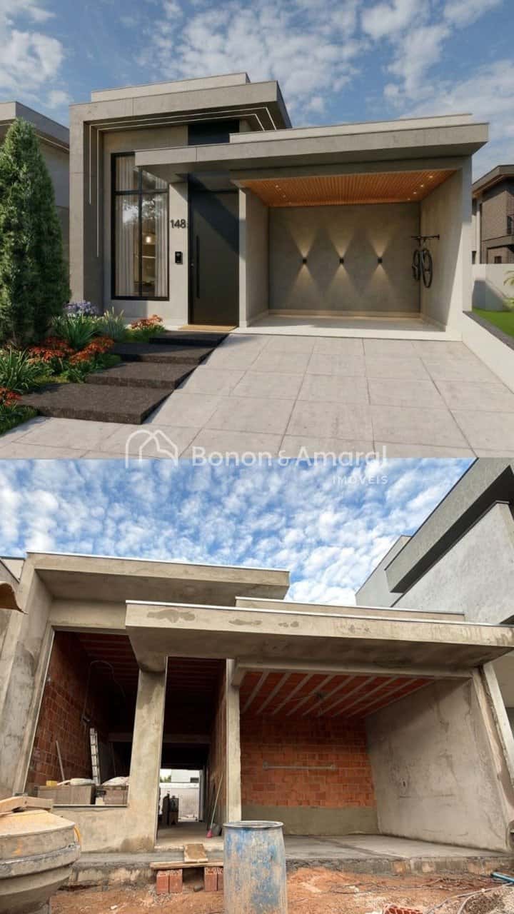 Casa em Condomínio à Venda - Vila Monte Alegre, Paulínia/ SP — foto principal