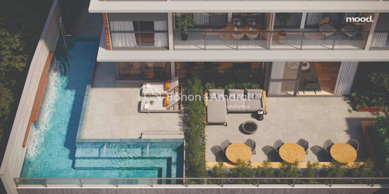 Apartamento no Mood Cambuí, Cambuí, Campinas/SP