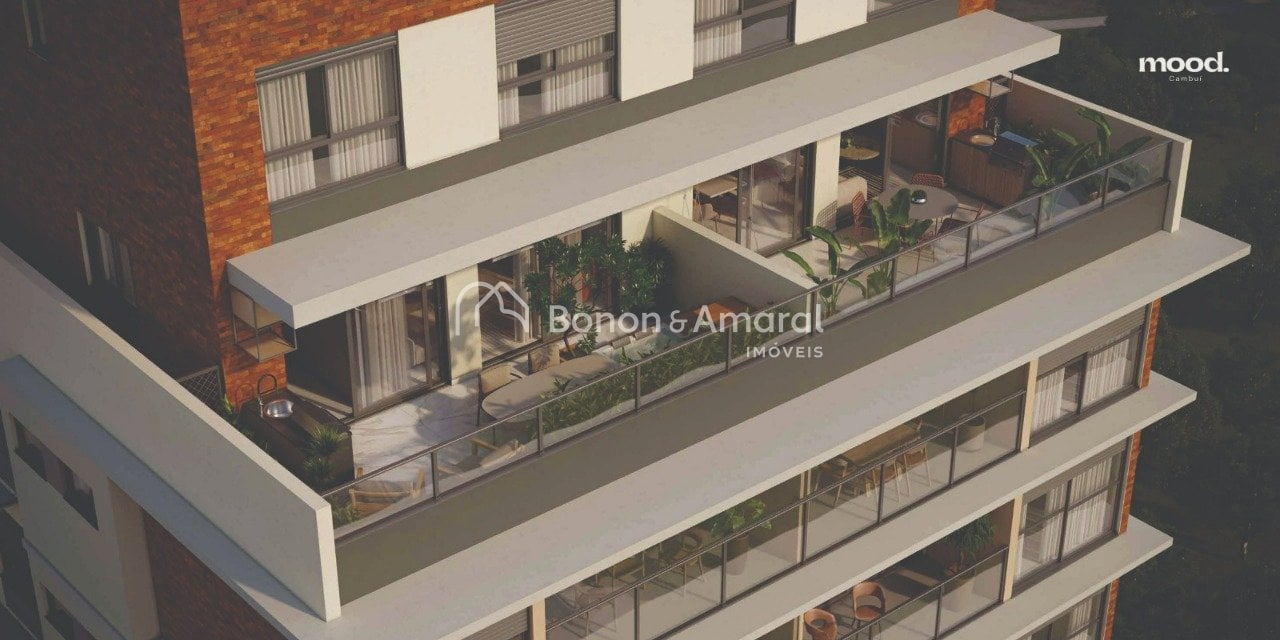 Apartamento no Mood Cambuí, Cambuí, Campinas/SP