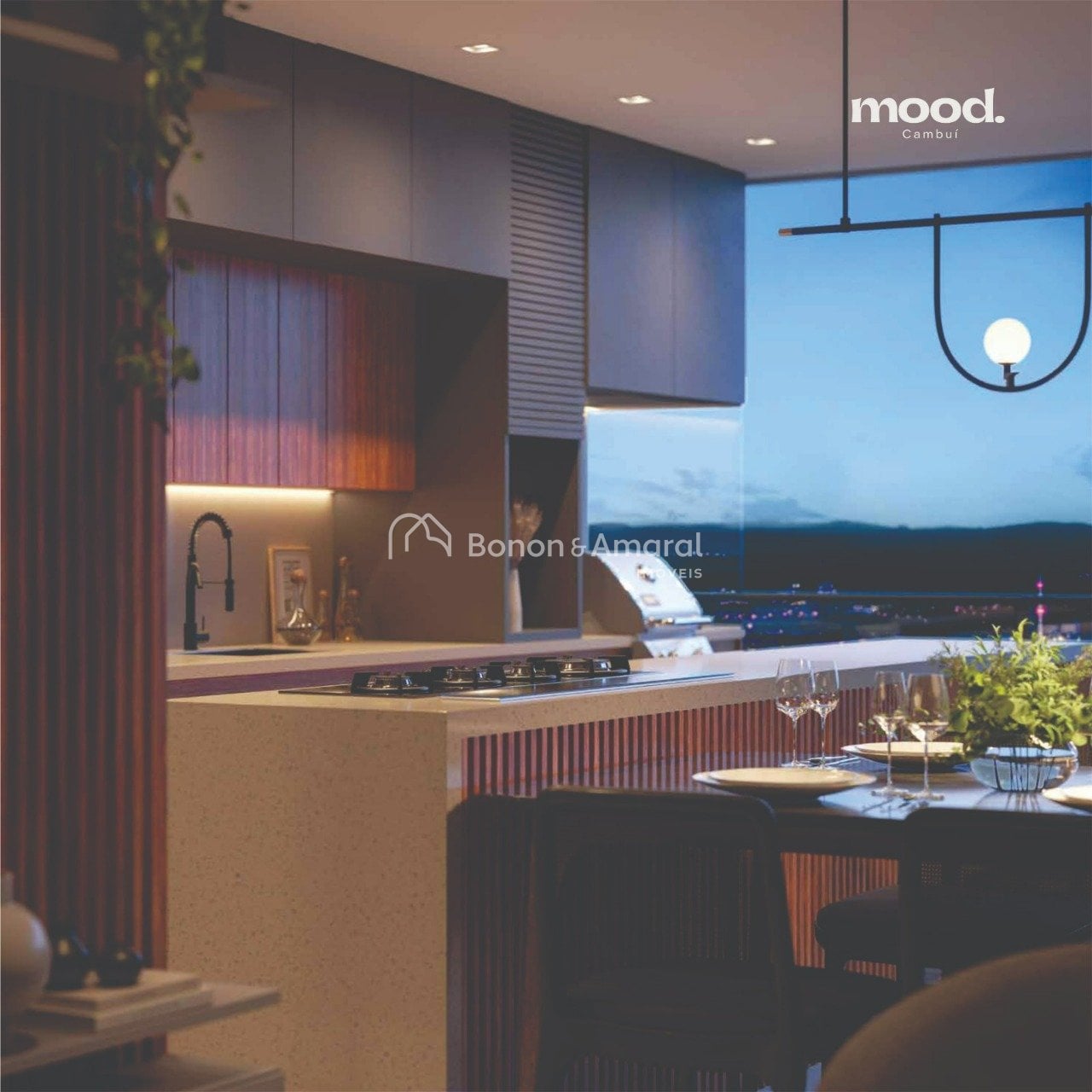 Apartamento no Mood Cambuí, Cambuí, Campinas/SP